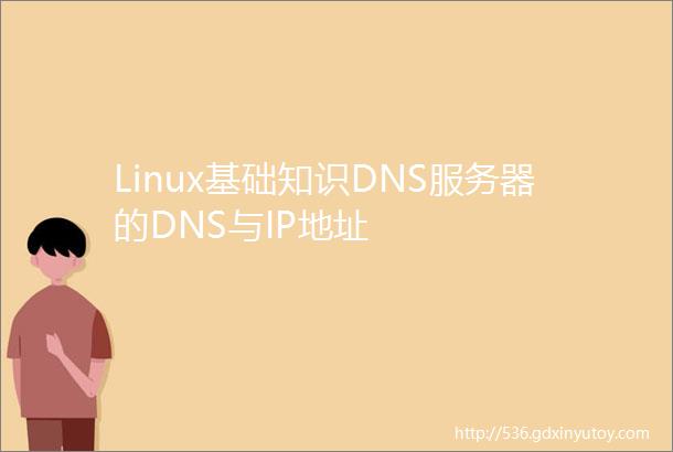 Linux基础知识DNS服务器的DNS与IP地址